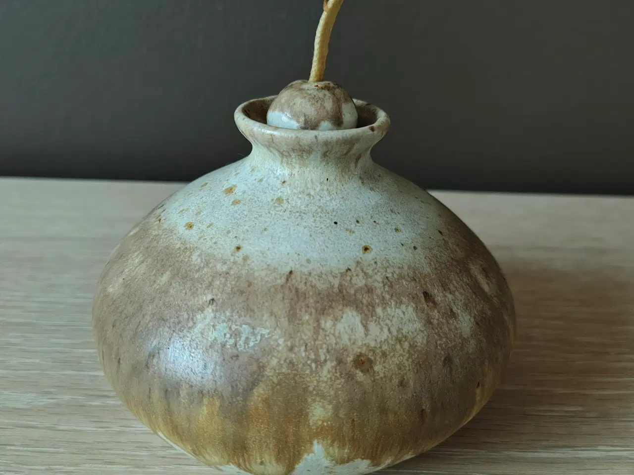 Billede 1 - Flot olielampe fra Kamo keramik