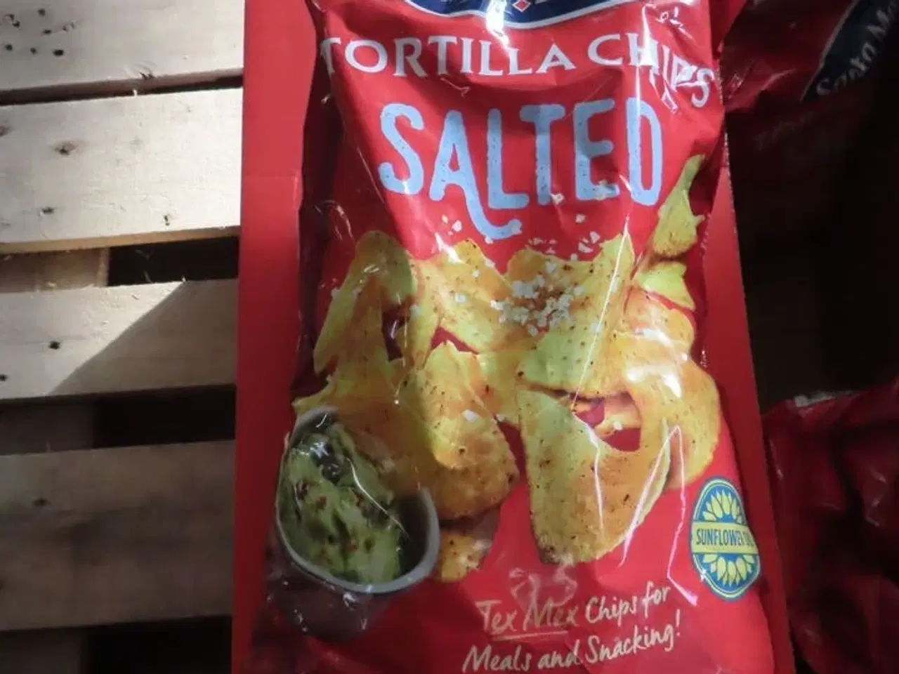 Billede 2 - 12 ps. Tortilla chips salted SANTA MARIA