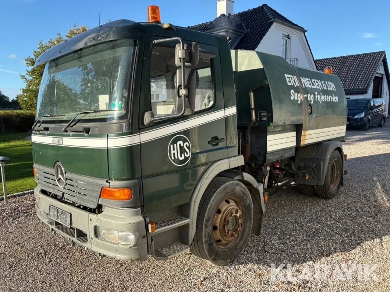 Billede 1 - Lastbil suge og fejebil Mercedes-Benz LKN L13