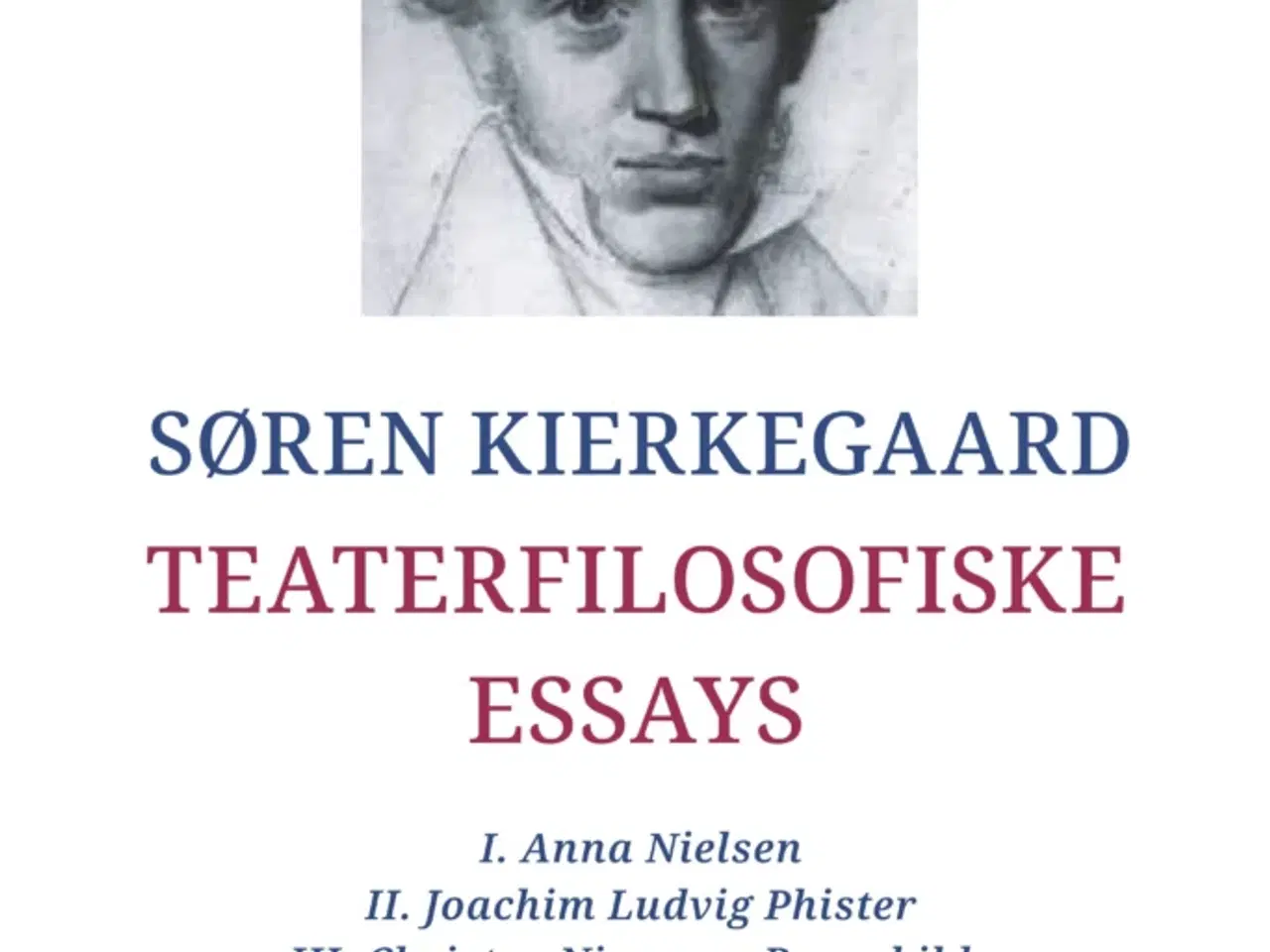 Billede 1 - Teaterfilosofiske essays, SØREN KIERKEGAARD