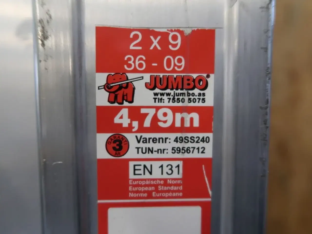 Billede 3 - Stige JUMBO