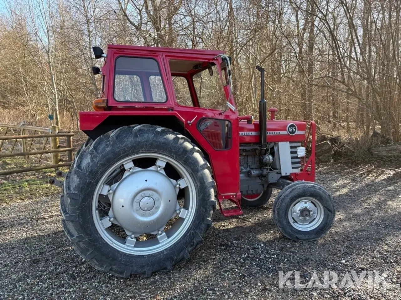 Billede 3 - Veterantraktor Massey Ferguson 185 S