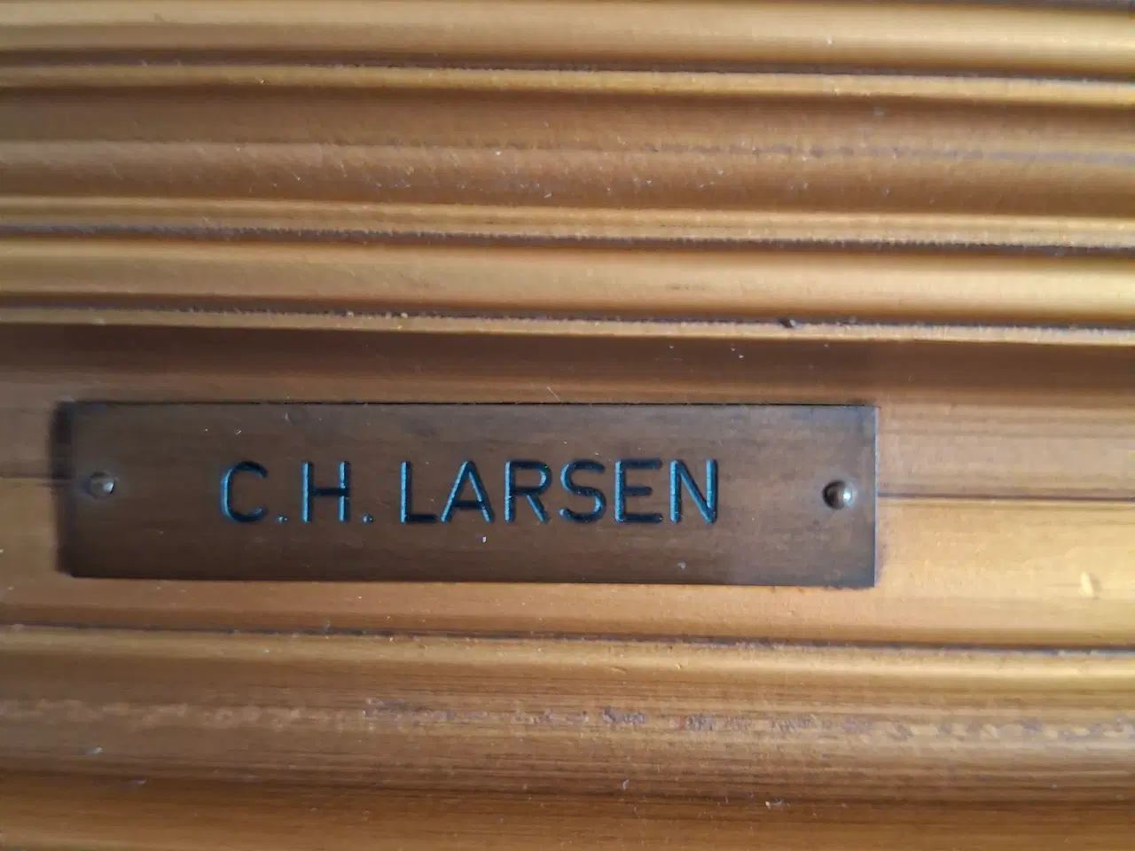 Billede 4 - smukt  lille maleri af C. H.Larsen