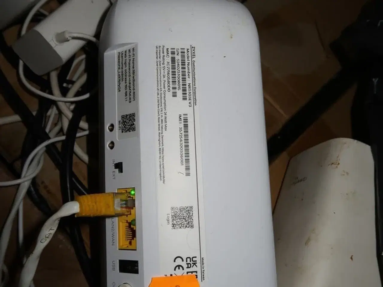 Billede 3 - 2 stk. trådløse routere ZYXEL NR5103EV3