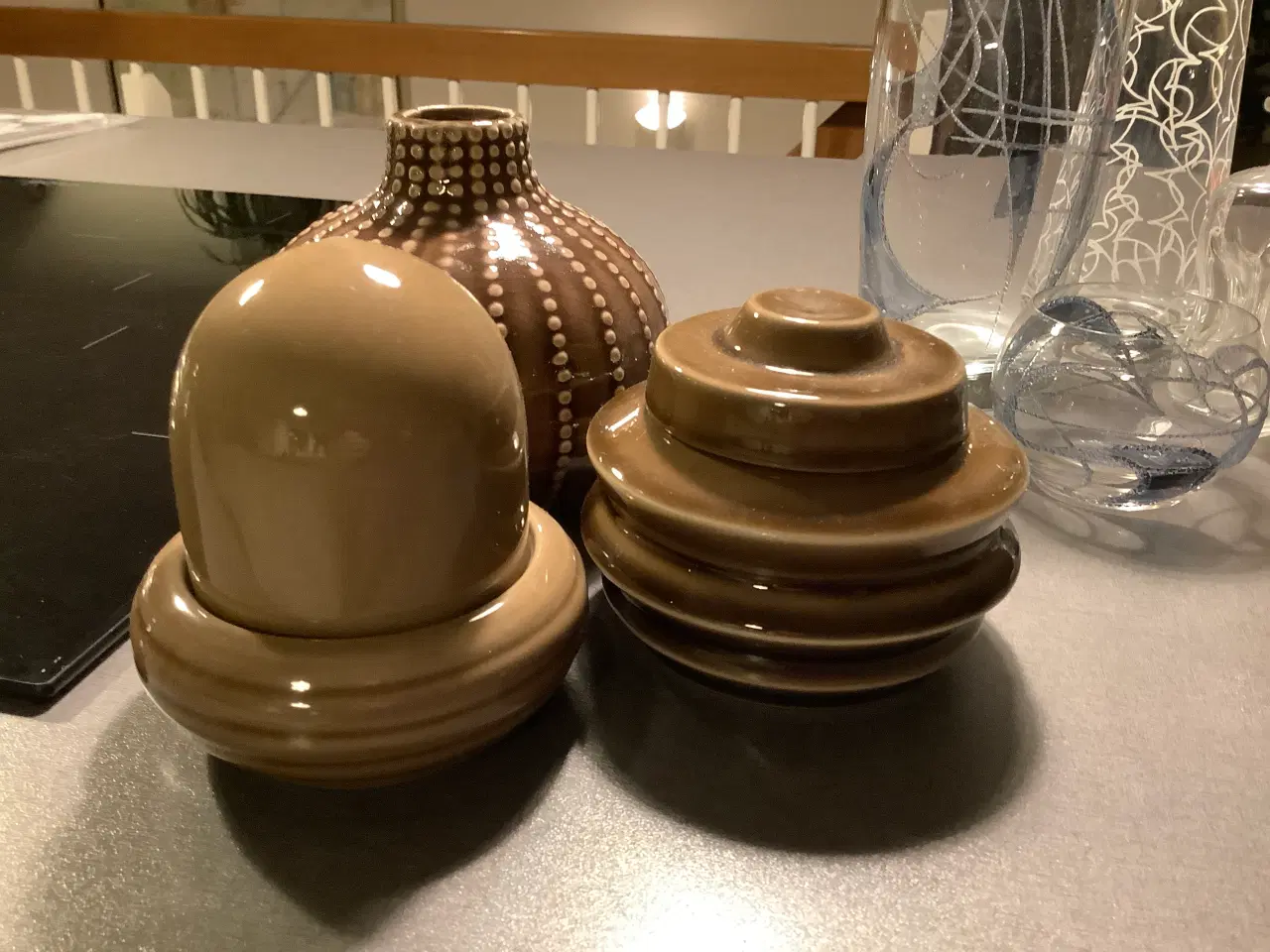 Billede 2 - Vaser, karafler, fyrfadsstage m.m