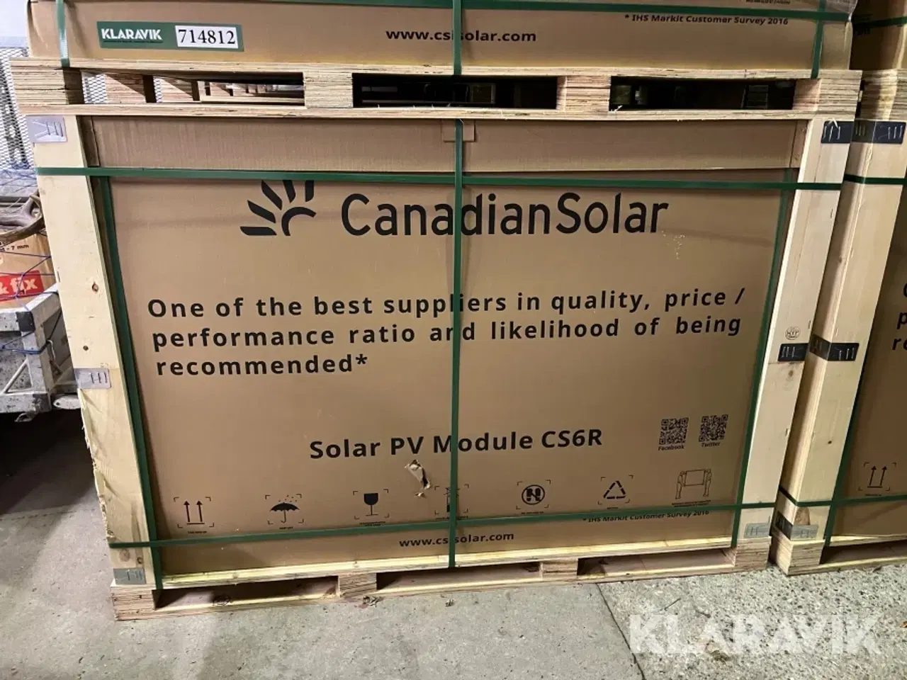Billede 9 - Solceller Canadian Solar PV Module CS6R – 35 styk