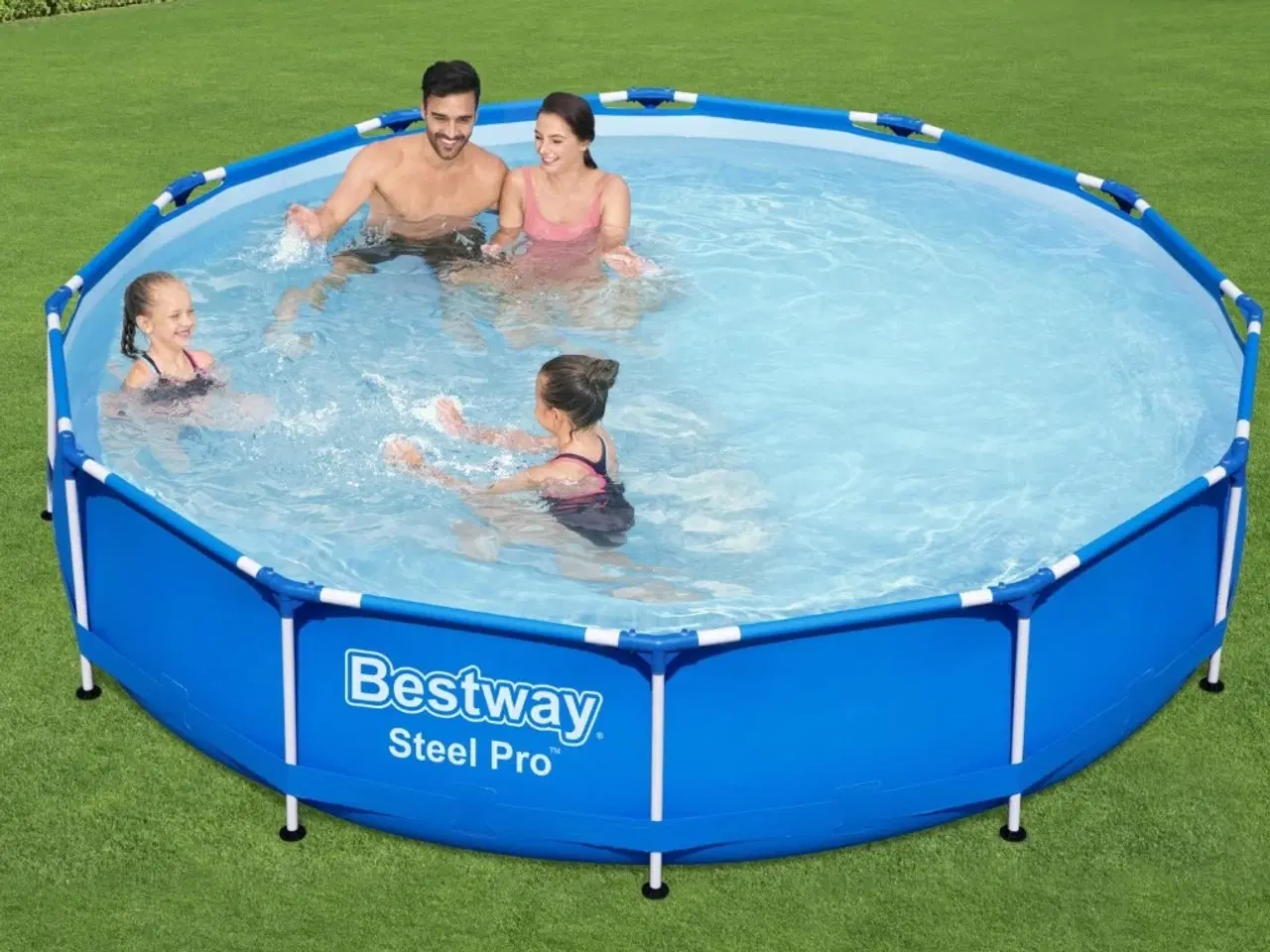 Billede 4 - Bestway Steel Pro Frame Pool 366 x 76 cm m/pumpe