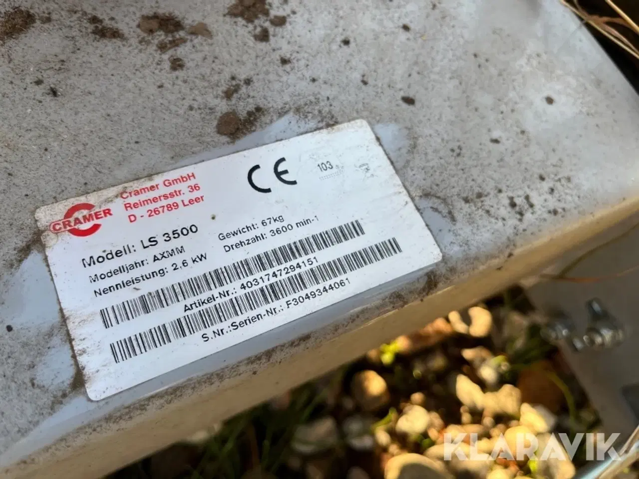 Billede 6 - Løvsuger Cramer LS 3500