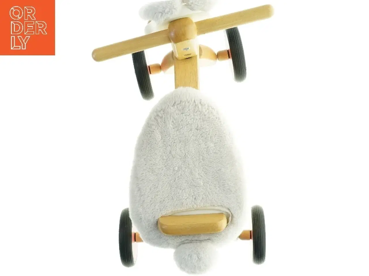 Billede 3 - Trægyngehest på hjul (str. 45 cm)