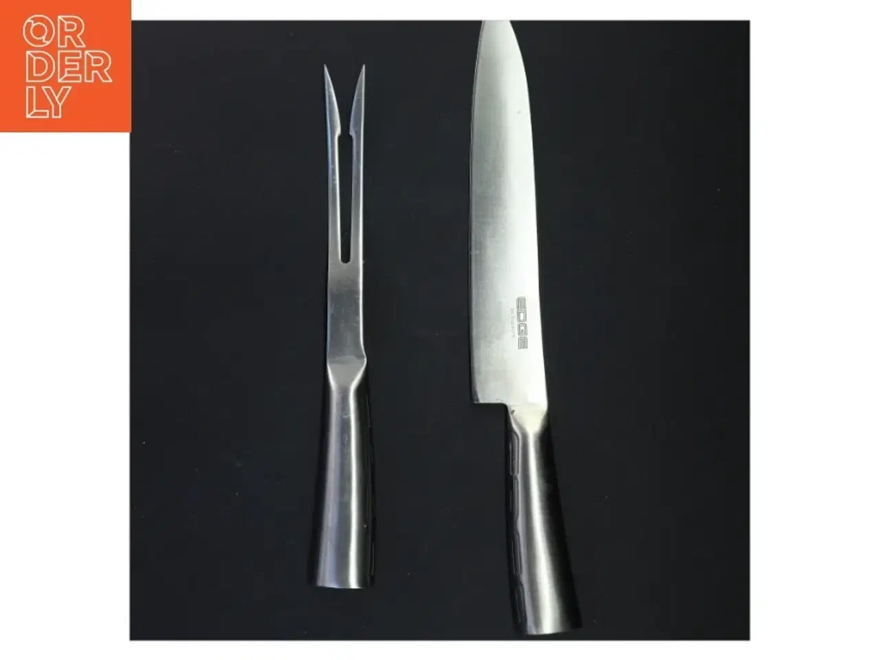 Billede 4 - Knivsæt med opbevaringsæske fra Edge by Sagaform (str. 40 cm)