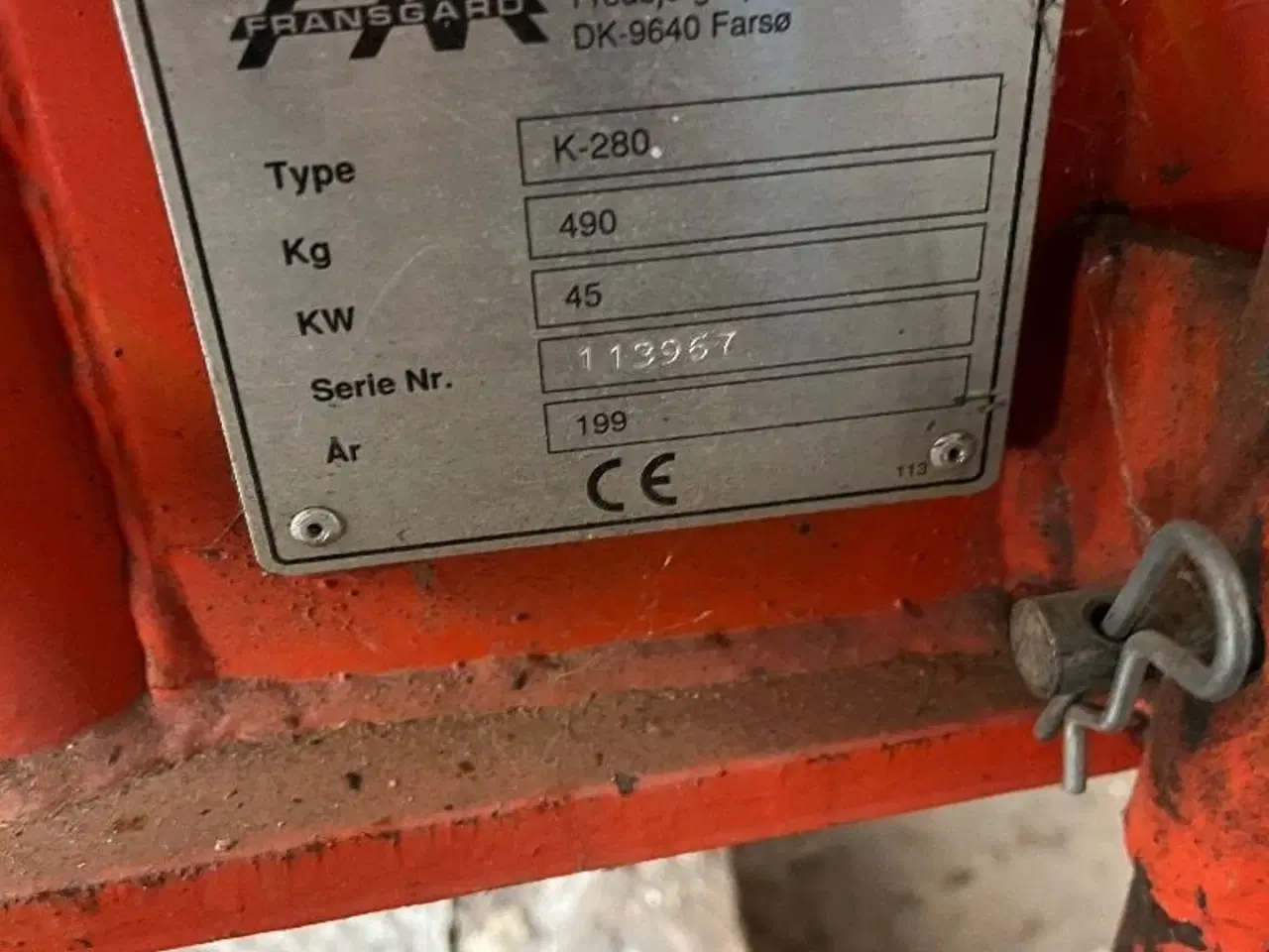 Billede 3 - Fransgaard K-280