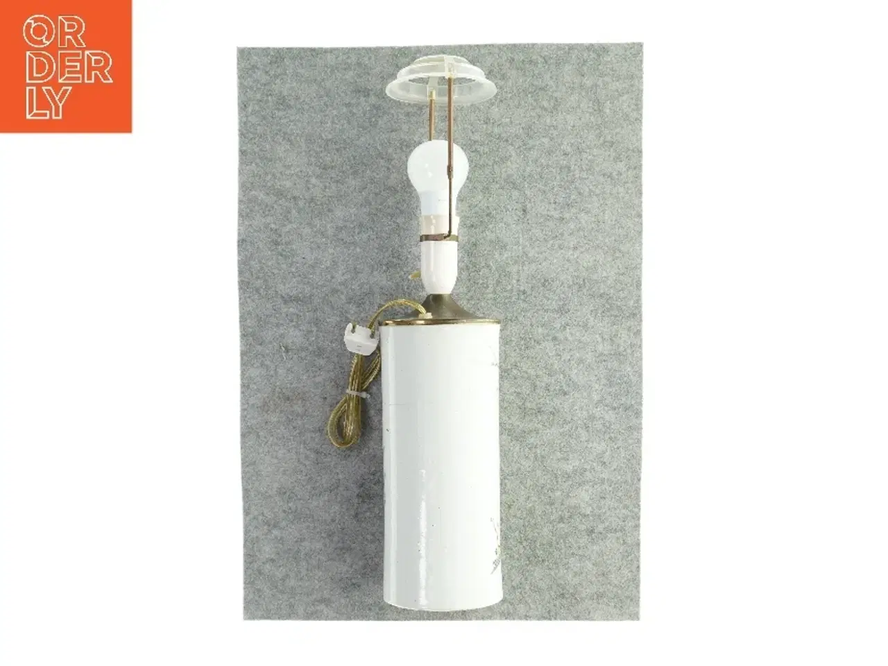 Billede 2 - kinesisk Bordlampe med moti (str. HØ: 52x11 cm)