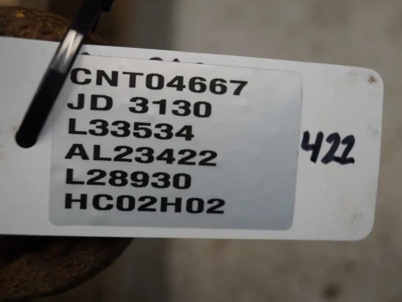 Billede 2 - John Deere 3030 Liftspindel 