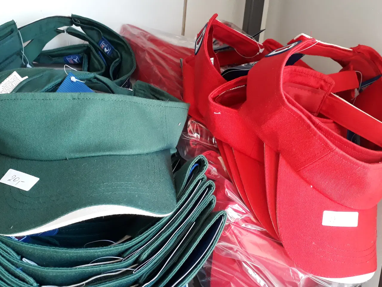 Billede 1 - Golf kaps og alm kaps. 100+80 stk. 