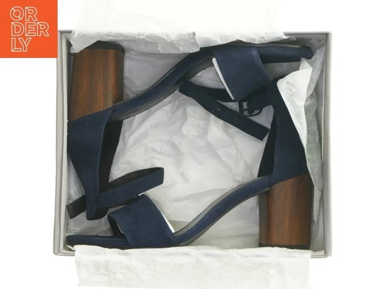 Billede 6 - Blå hælsko med ankelrem fra Vagabond (str. 38 cm)