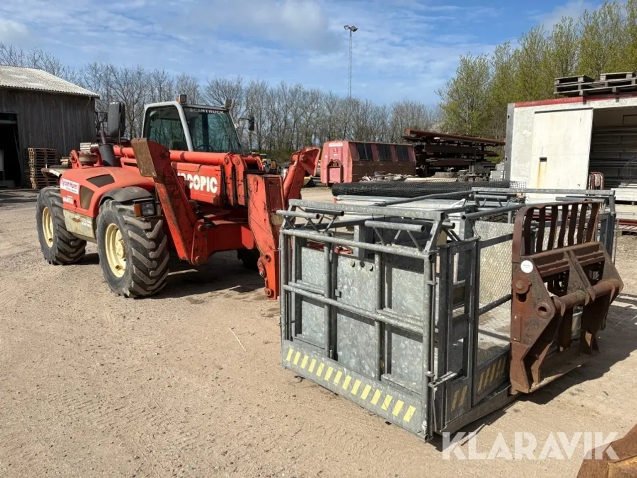 Billede 2 - Teleskoplæsser Manitou MT1740