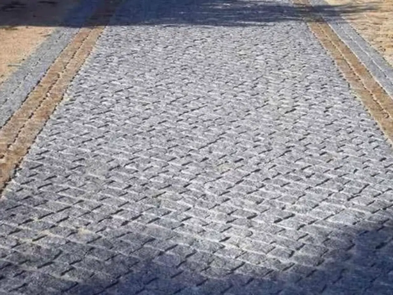 Billede 1 - Chaussesten mørk Granit model Kina