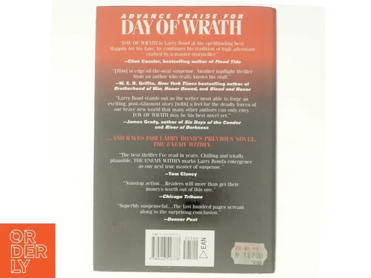 Billede 3 - Day of Wrath af Larry Bond (Bog)