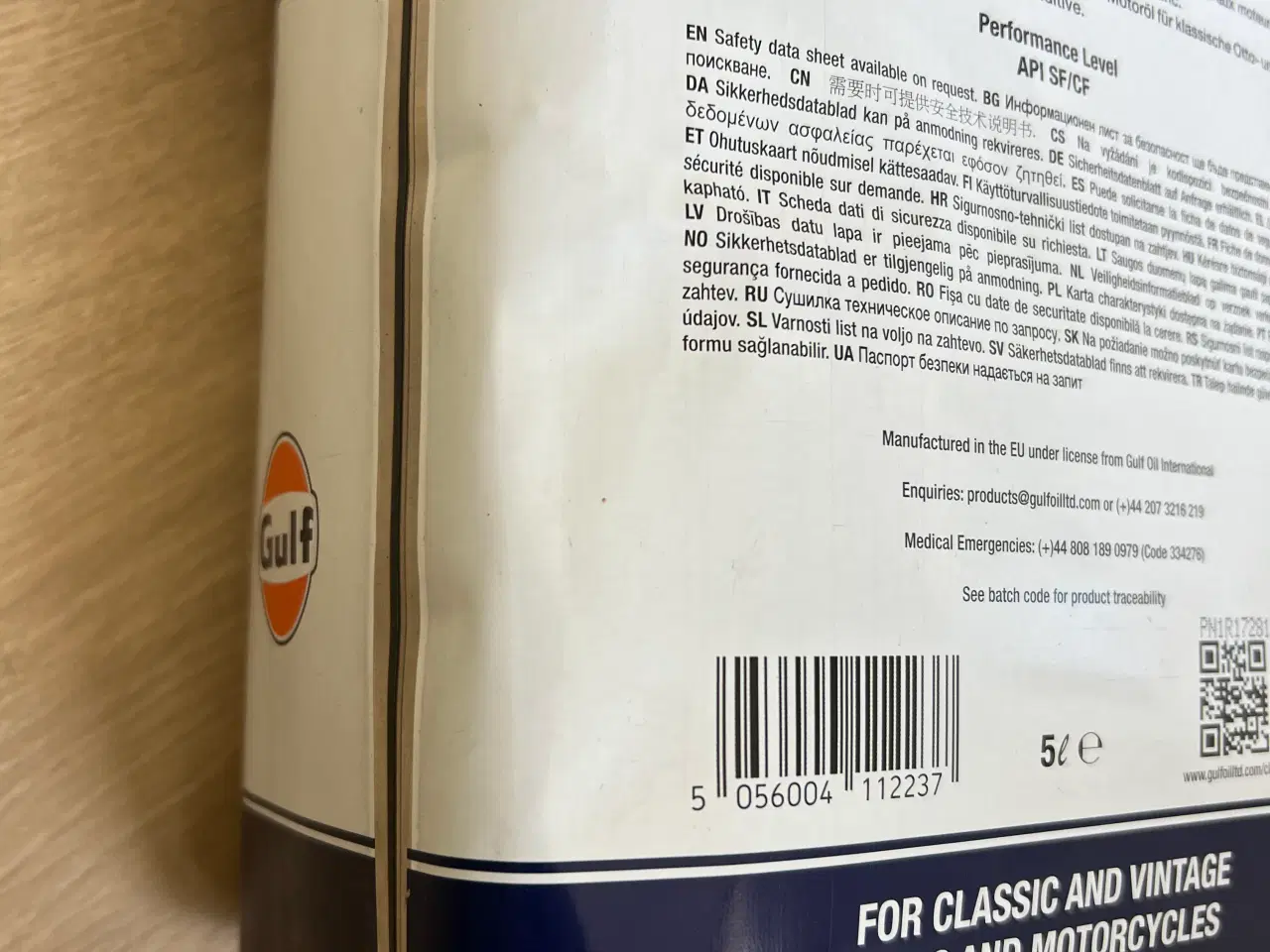 Billede 3 - Gulf 5l metalspande