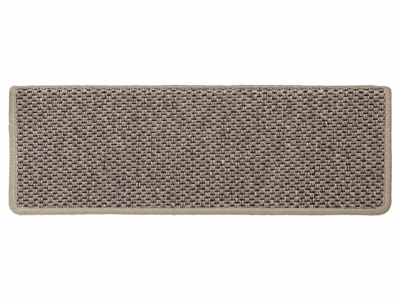 Billede 4 - Selvklæbende trappemåtter 15 stk. 65x21x4 cm sisal-look beige