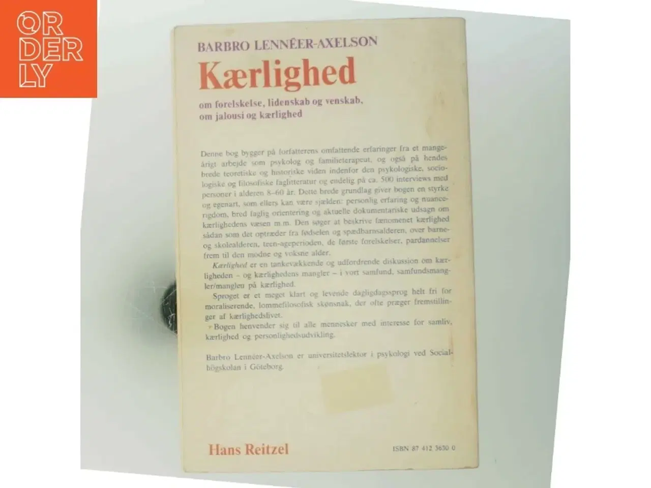 Billede 3 - Kærlighed af Barbro Lennéer-Axelson (Bog)