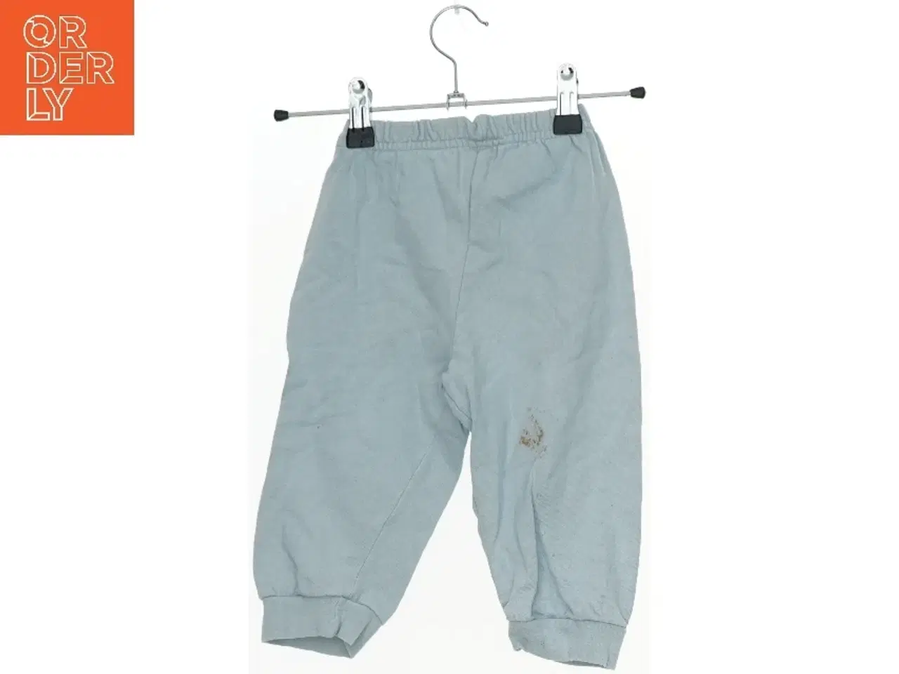 Billede 2 - Baby blå bukser med lapper (str. 80)