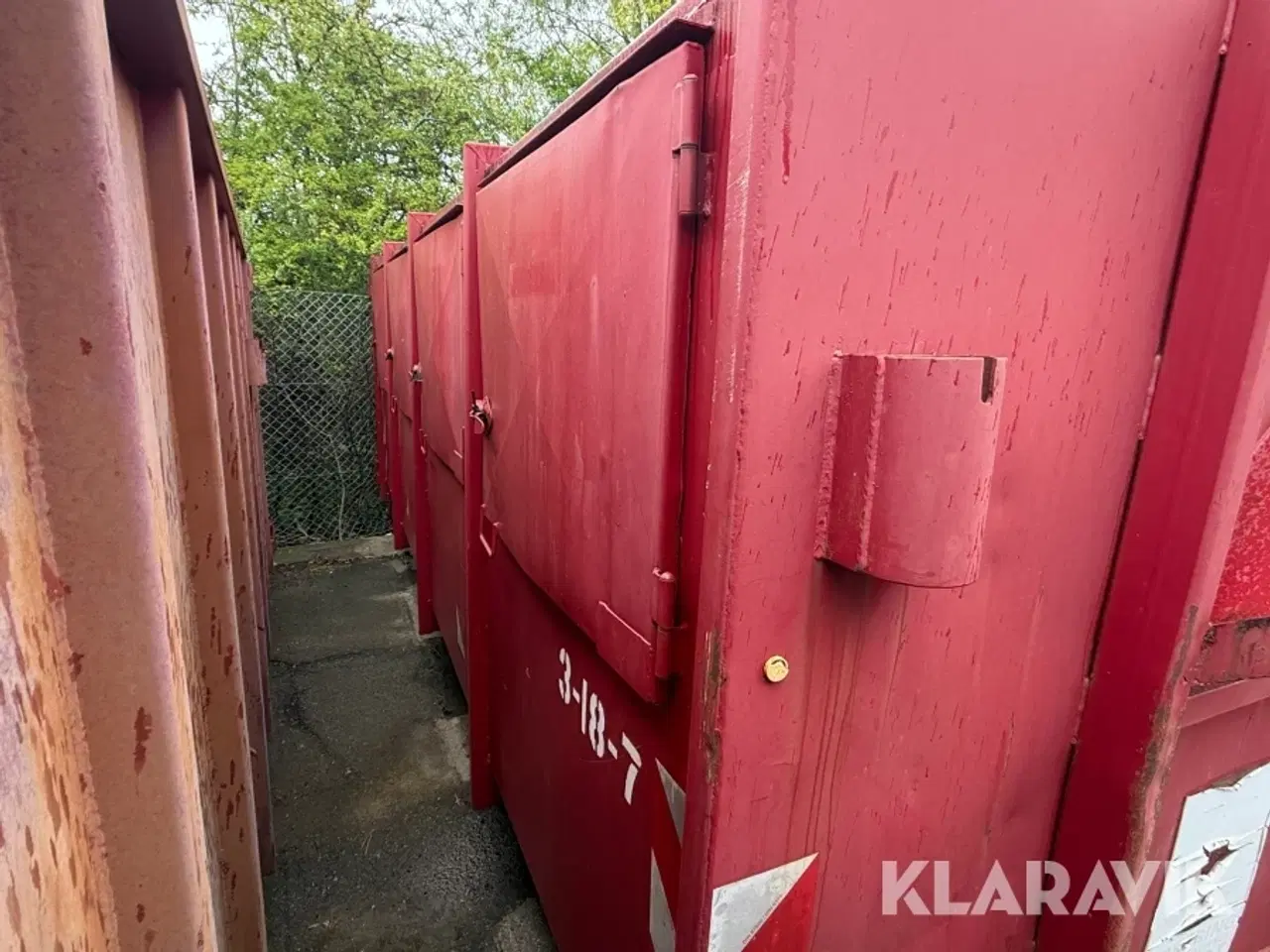 Billede 3 - Lukket container