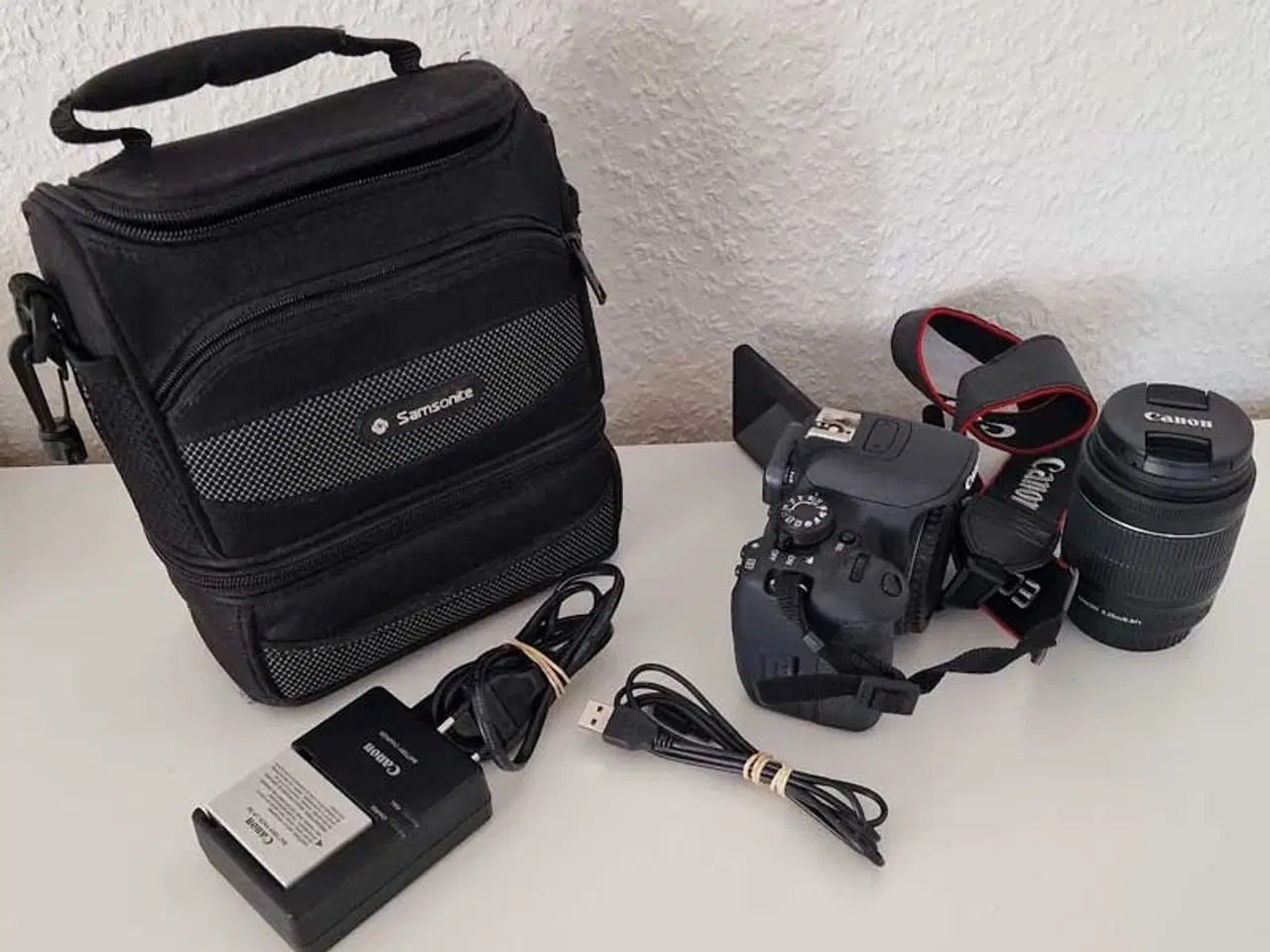 Billede 3 - Canon 700D + 18/55 IS STM + 32 GB SD kort, taske, 