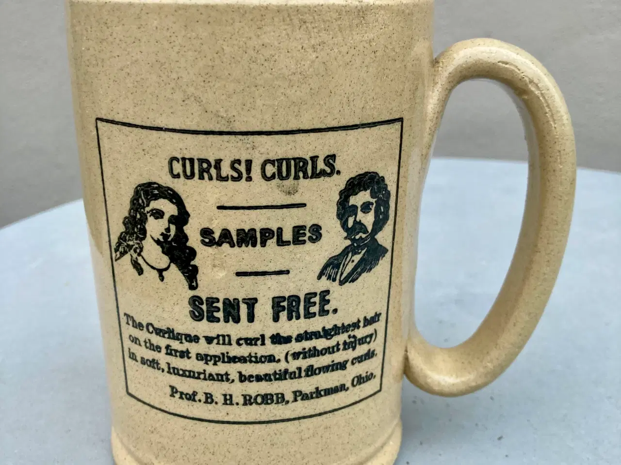 Billede 6 - 4 engelske vintage stentøjs krus / keramik Maria P