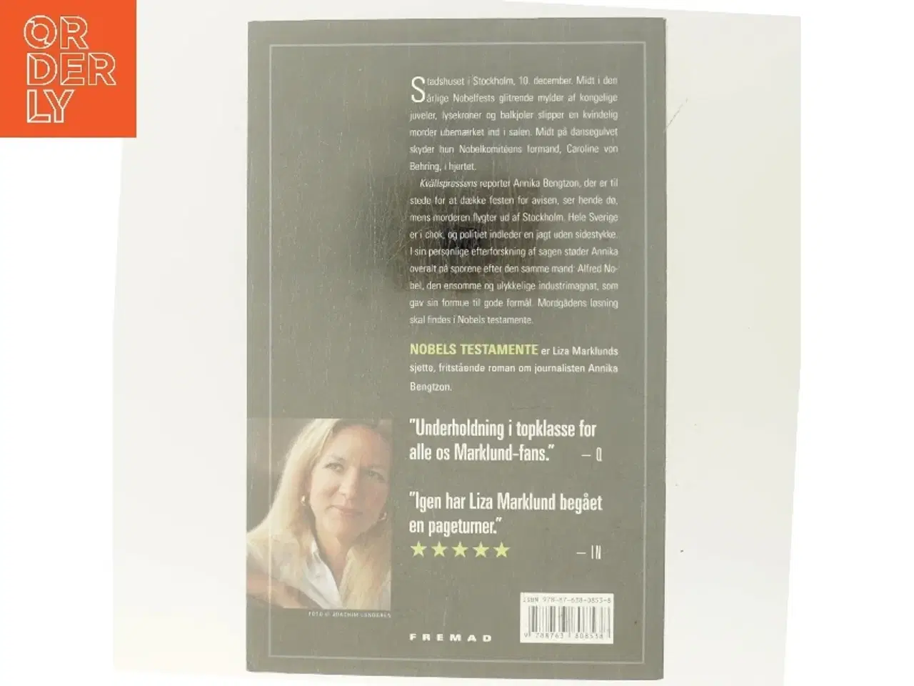 Billede 3 - Nobels testamente af Liza Marklund (Bog)