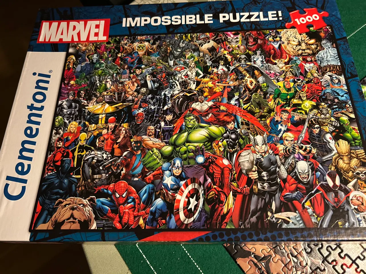 Billede 1 - Marvel puslespil med 1000 brikker