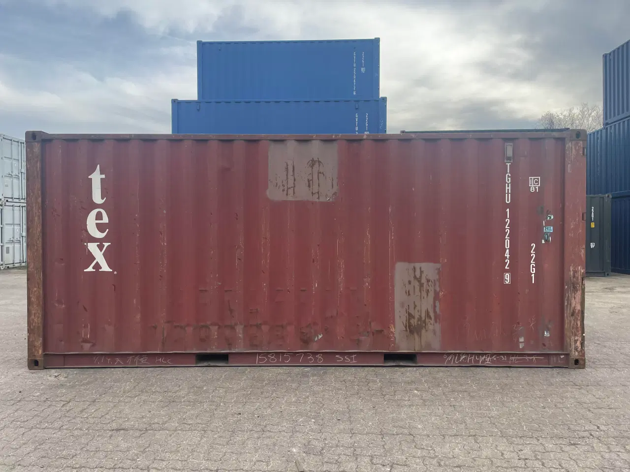 Billede 3 - 20 fods Container- ID: TGHU 122042-9