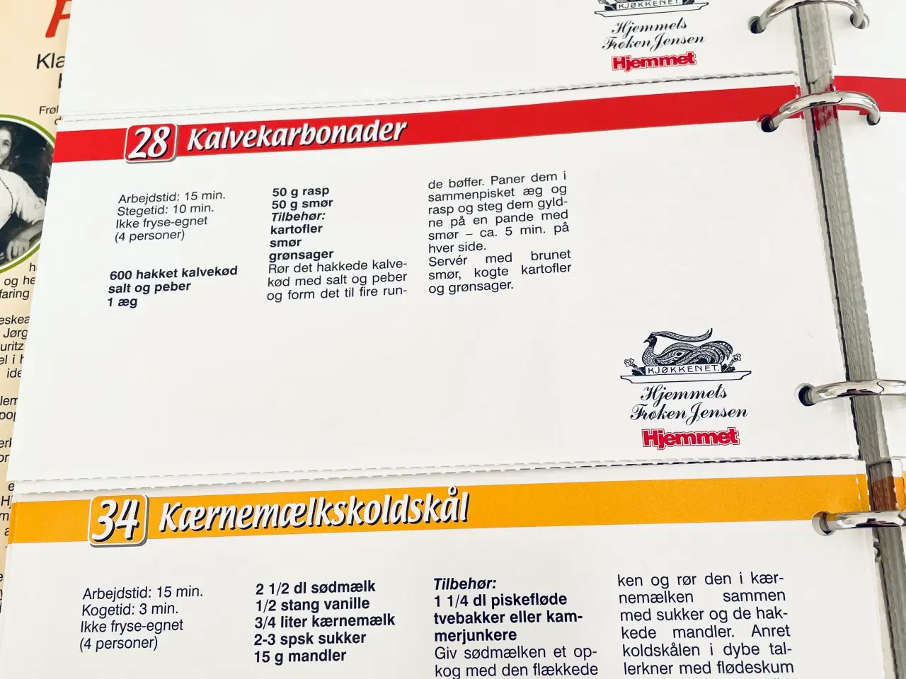 Billede 10 - Frøken Jensens samlehæfte over 150 opskrifter 