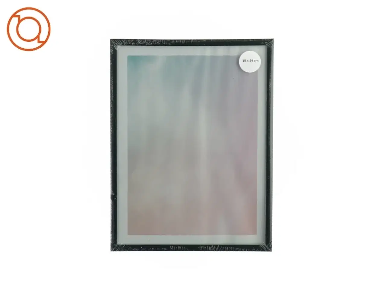 Billede 2 - Sort billedramme (str. LB: 18x24 cm)