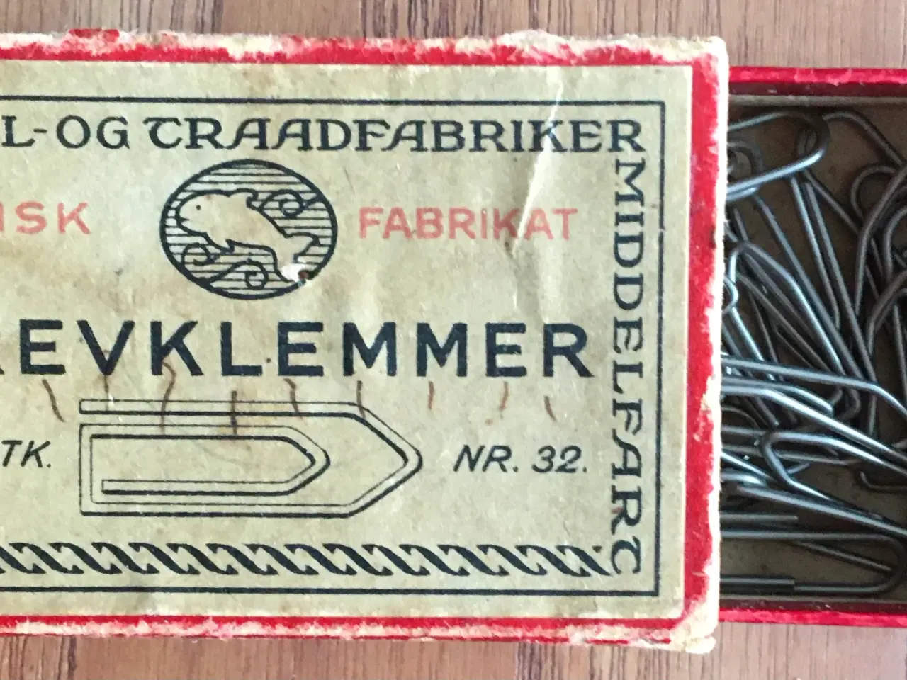 Billede 2 - Retro Brevklemmer æske