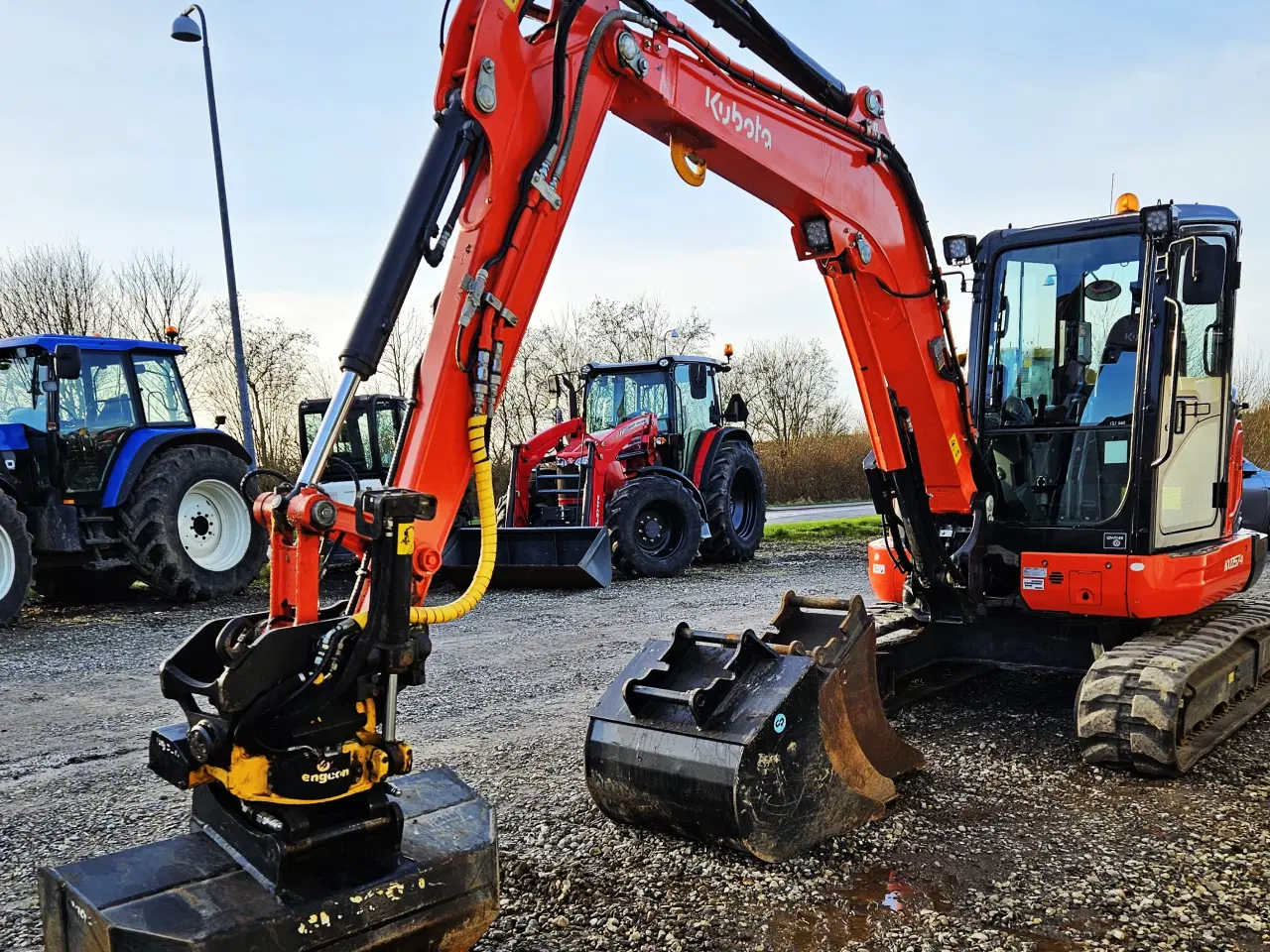 Billede 4 - Kubota KX57 / 800 timer / rotortilt + meget udstyr