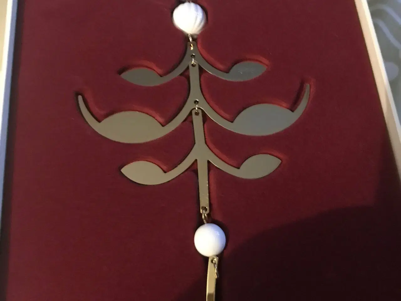 Billede 2 - Royal copenhagen juleophæng uro palmette