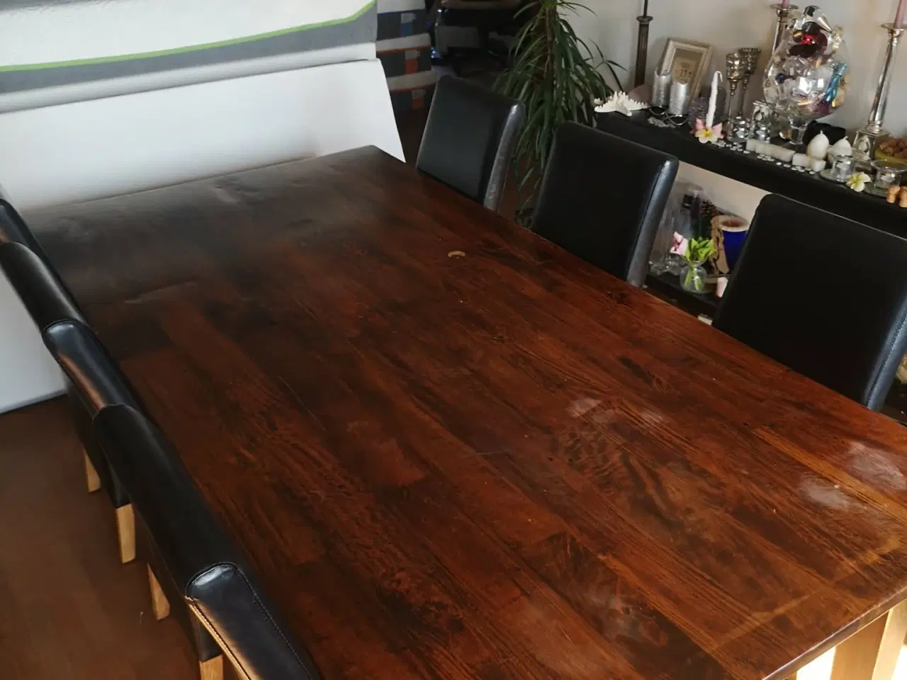 Billede 2 - Spisebord med 6 stole