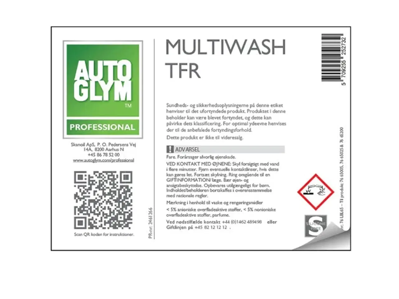 Billede 1 - Label Autoglym Multiwash TFR