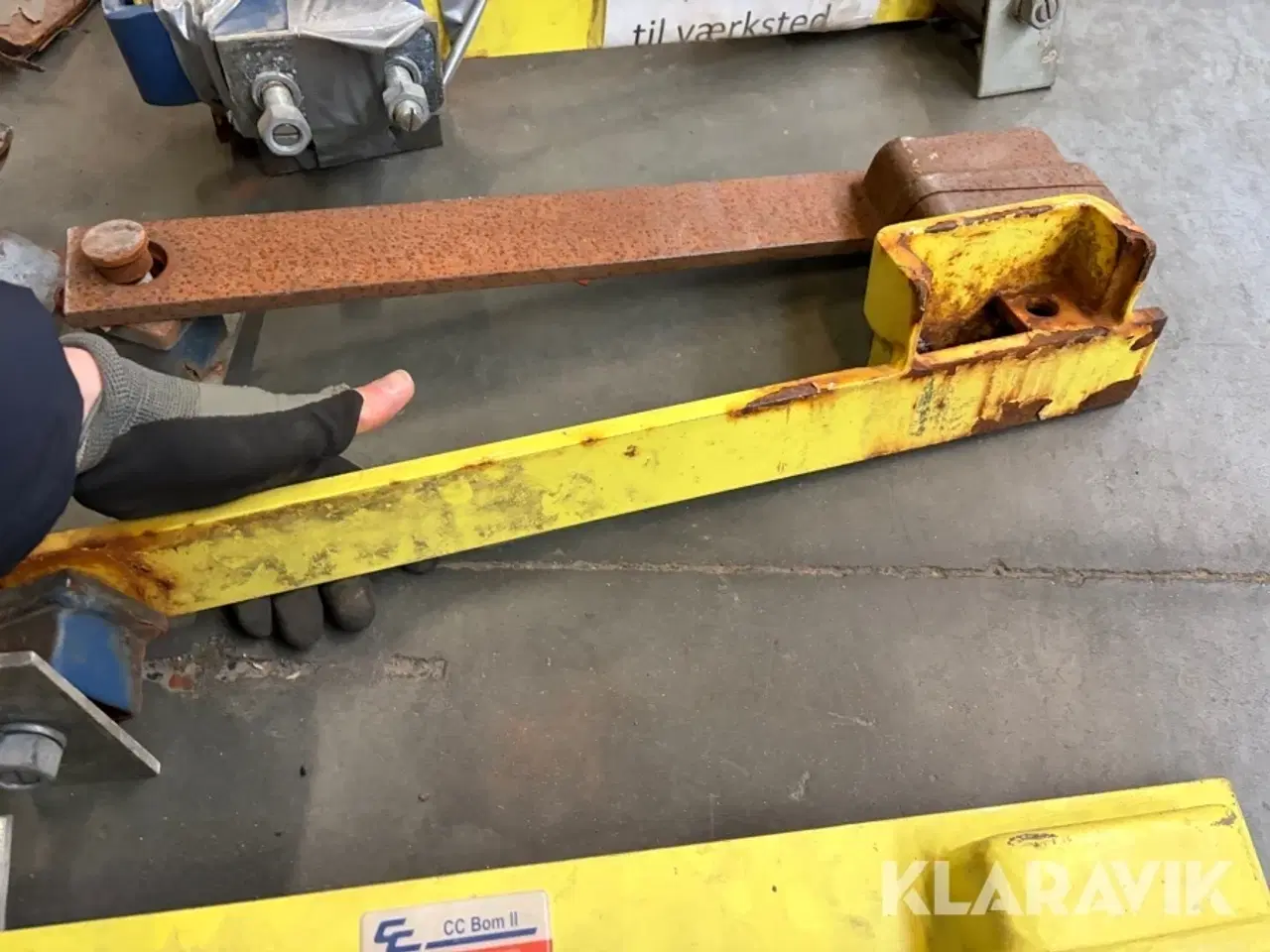 Billede 10 - Låsebomme til containere - 7 styk