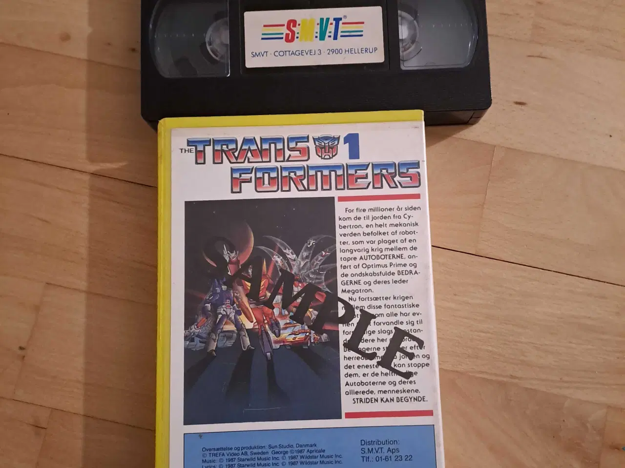Billede 2 - Transformers 1 Big Box VHS Film