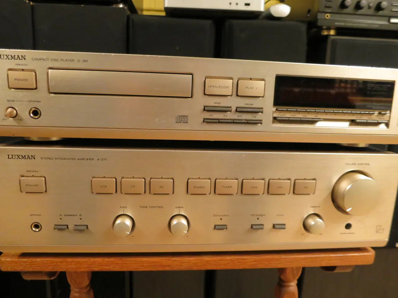 Billede 4 - LUXMAN A-371 + LUXMAN D-351