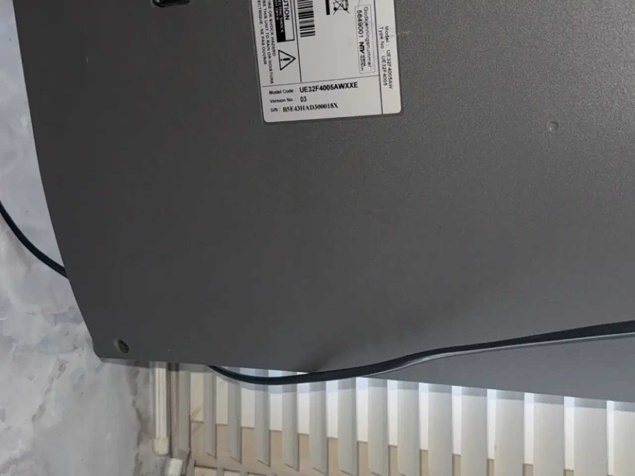 Billede 4 - samsung tv model ue32f4005aw