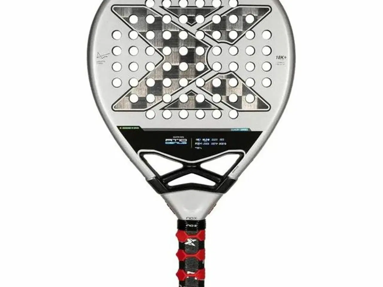 Billede 7 - Padel bat Nox At10 Genius 18K - mørkegrå (360-375 g)