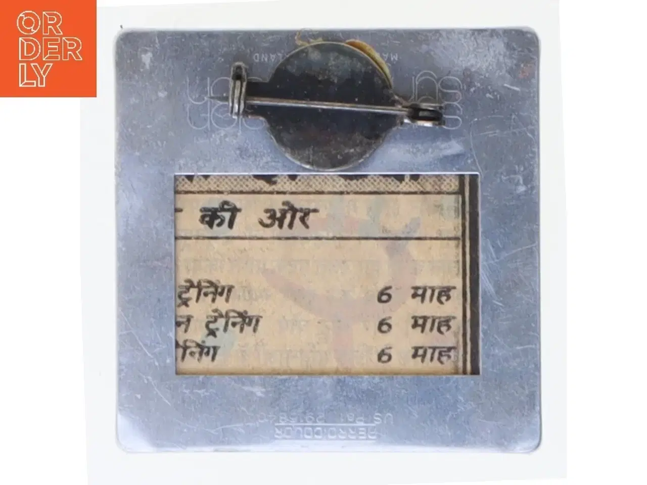 Billede 2 - Unika kunst-broche (str. 5x5 cm)