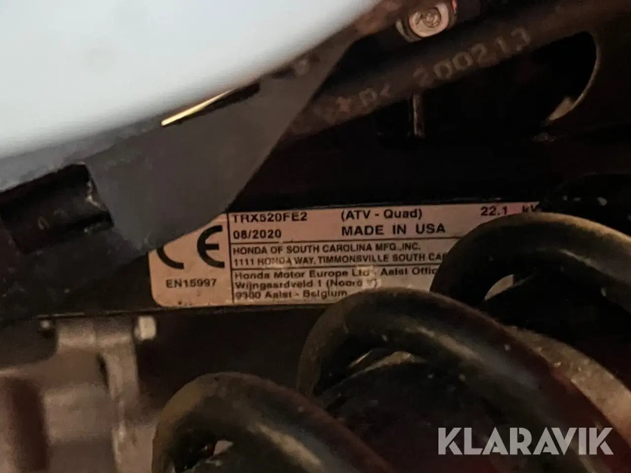 Billede 11 - ATV med Honda TRX520 4x4 ed power steering