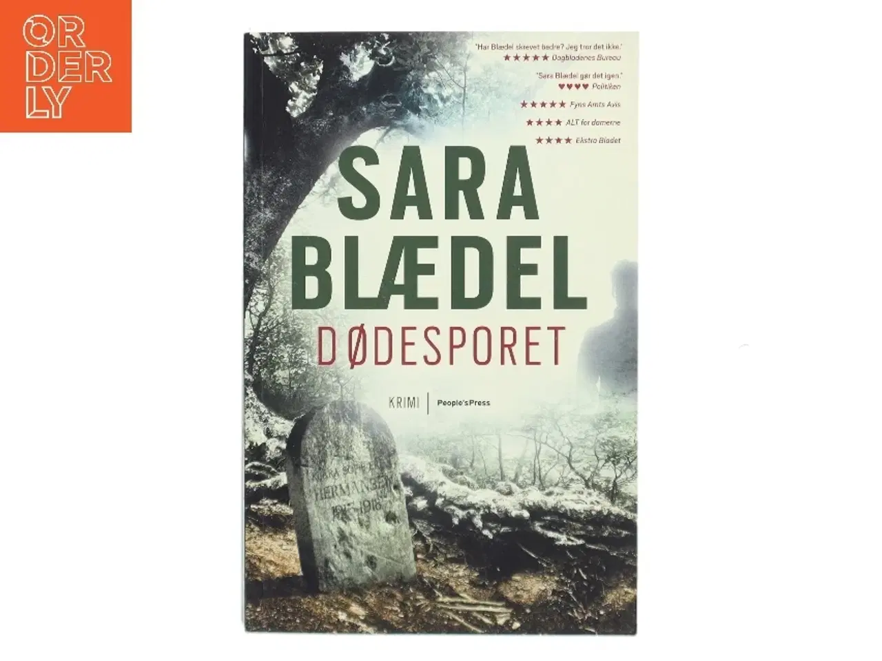 Billede 1 - Dødesporet : krimi af Sara Blædel (Bog)