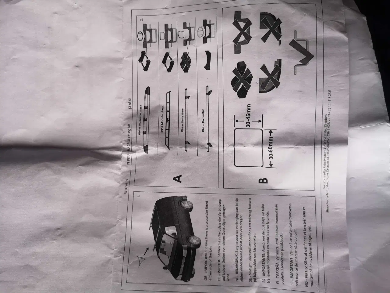 Billede 7 - Rhino PipeTube Pro rør holder til teleskopstænger 