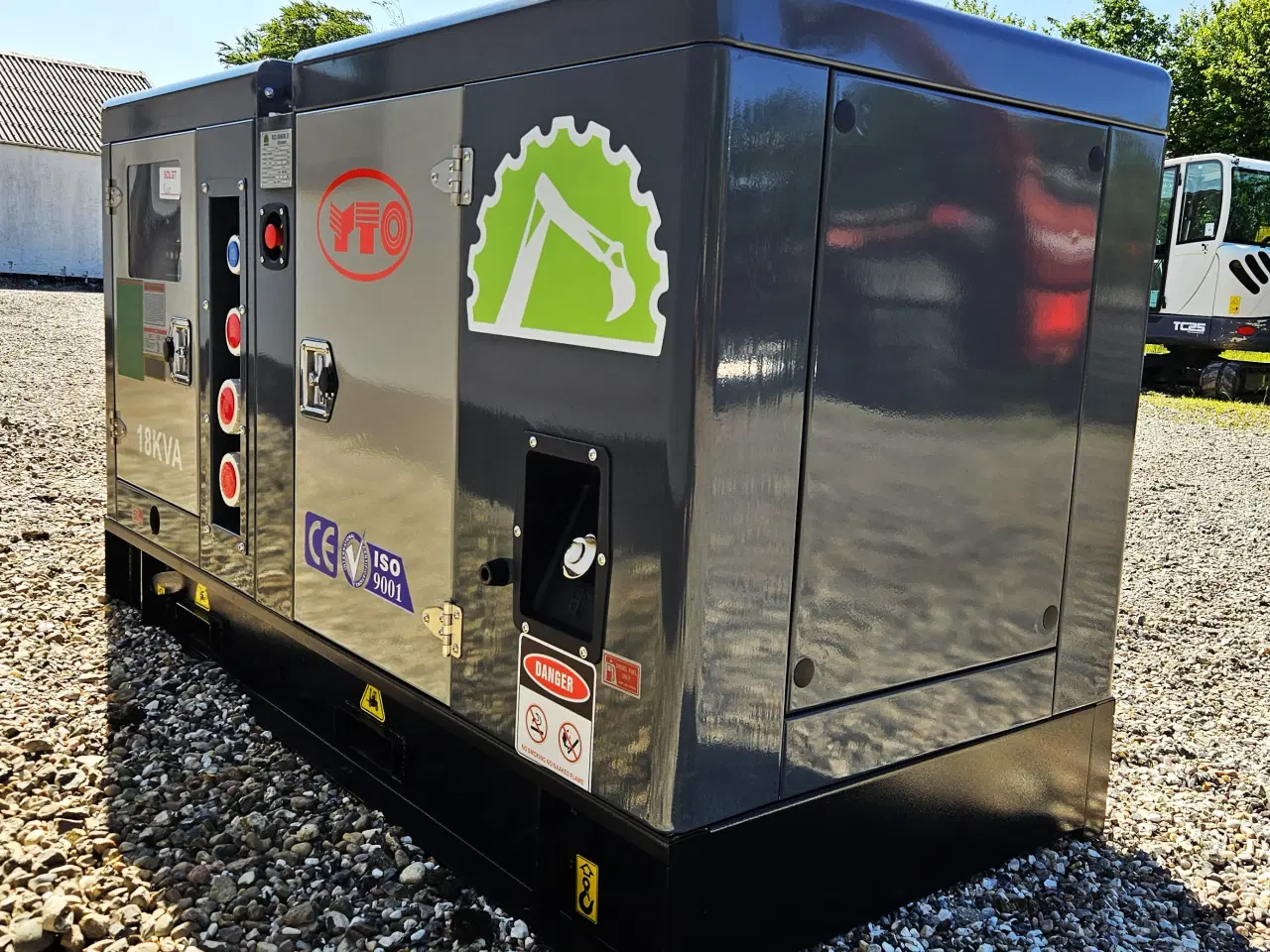 Billede 3 - Leroy-Somer Generator / 18 KVA / Fabriksny