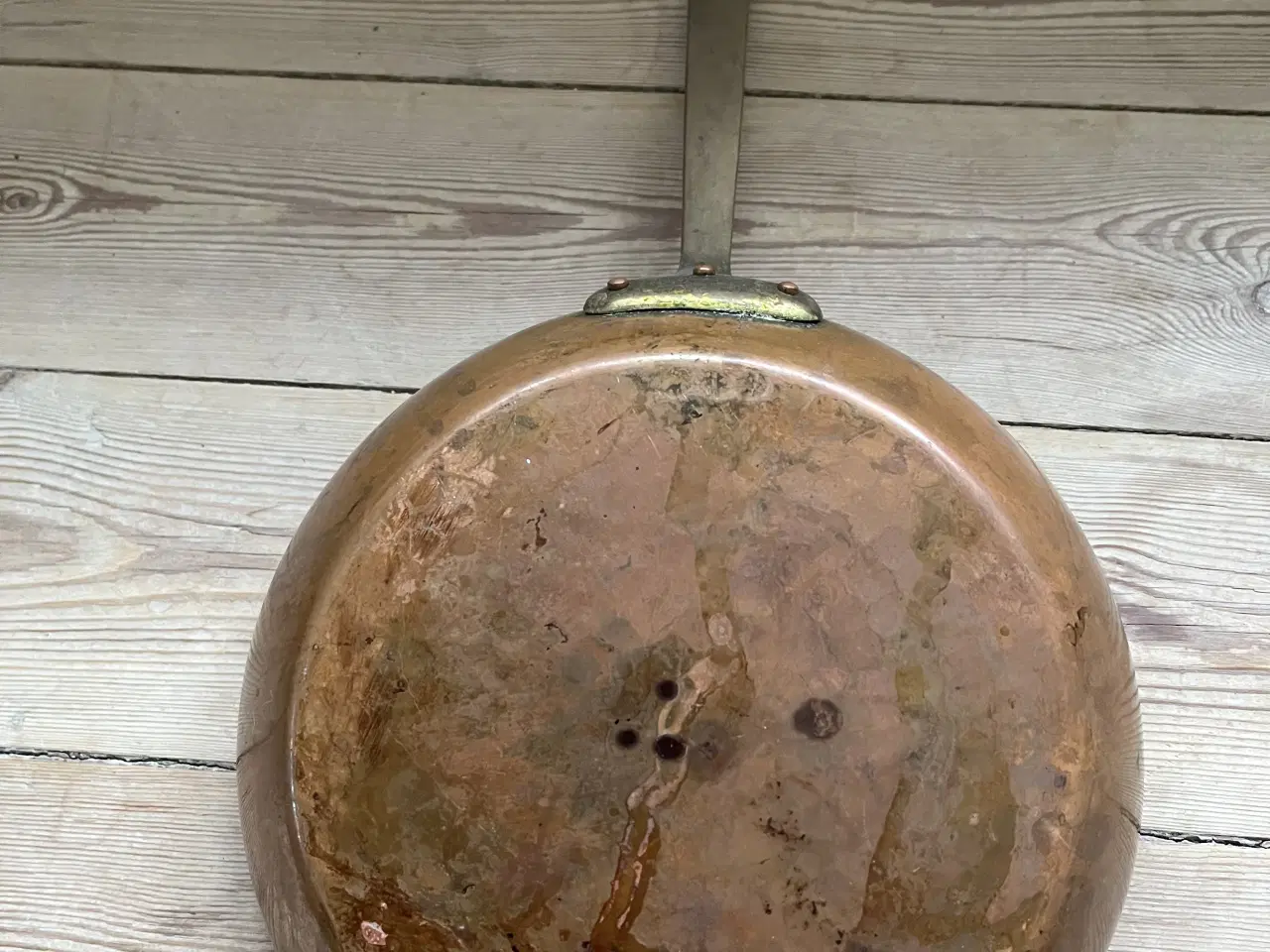 Billede 3 - Kobber pande 22,5 cm i dia